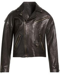 MARSĒM - Jacket Leather - Lyst