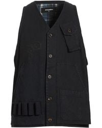DSquared² - Midnight Vest Cotton - Lyst