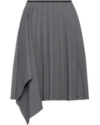 N°21 - Midi Skirt Polyester, Wool, Elastane - Lyst
