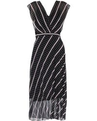 Sandro 3/4 Length Dress - Black