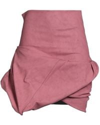 Rick Owens - Denim Skirt - Lyst