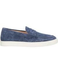 Brunello Cucinelli - Suede Penny Loafers - Lyst
