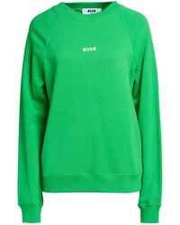 MSGM - Sweatshirt Cotton - Lyst
