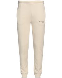 John Richmond - Ivory Pants Cotton, Polyester - Lyst