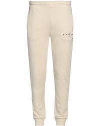 John Richmond - Ivory Pants Cotton, Polyester - Lyst