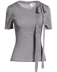 SOLOTRE - Sweater Wool, Silk - Lyst