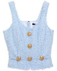 Balmain - Top - Lyst