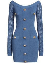 Balmain - Mini Dress - Lyst