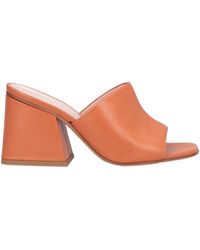 Norma J. Baker - Tan Sandals Leather - Lyst