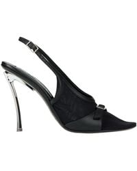 Acne Studios - Pumps Textile Fibers, Leather - Lyst