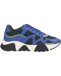 Versace - Sneakers Leather, Textile Fibers - Lyst