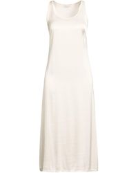 Manila Grace - Midi Dress Viscose, Elastane - Lyst