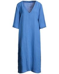 120% Lino - Midi Dresses - Lyst