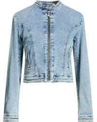 Patrizia Pepe - Denim Outerwear Cotton, Polyester, Elastane - Lyst