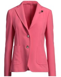 Lardini - Fuchsia Blazer Polyester, Rayon, Elastane - Lyst
