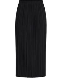 Alysi - Midi Skirt Polyester, Viscose, Elastane - Lyst