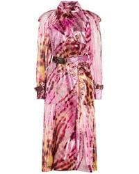 Dries Van Noten - Overcoat & Trench Coat Polyamide, Silk - Lyst