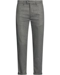 RE_HASH - Charcoal Pants Viscose, Polyester, Virgin Wool, Elastane - Lyst