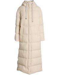 Herno - Cream Puffer Cashmere, Polyamide, Recycled Wool, Cotton, Polyester - Lyst