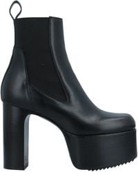 Rick Owens - Ankle Boots Soft Leather - Lyst