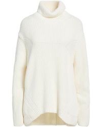 Daniele Fiesoli - Collezione N_01 Ivory Turtleneck Merino Wool, Cashmere - Lyst