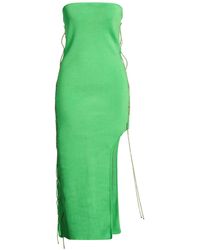 GIUSEPPE DI MORABITO - Midi Dress Cotton, Elastane - Lyst