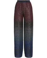 Missoni - Signature Printed Wide-Leg Pants - Lyst