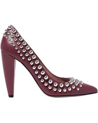 Red(V) - Burgundy Pumps Soft Leather - Lyst