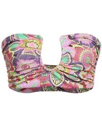 4giveness - Top Polyester, Elastane, Metallic Polyester, Polyamide - Lyst