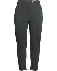 Pinko - Charcoal Pants Viscose, Nylon, Elastane - Lyst