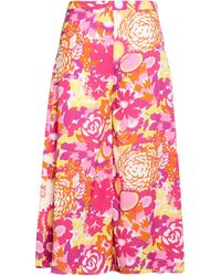 Hanita - Fuchsia Pants Polyester - Lyst