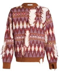 Laneus - Sweater Wool, Mohair Wool, Polyamide, Acetate - Lyst