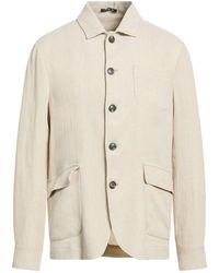Emporio Armani - Jacket Linen, Lyocell - Lyst