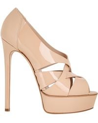 Casadei - Pumps Leather - Lyst