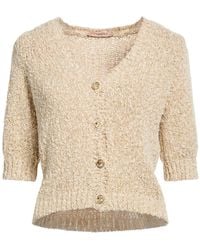 Twinset - Cardigan Cotton, Polyamide, Viscose, Metallic Polyester - Lyst