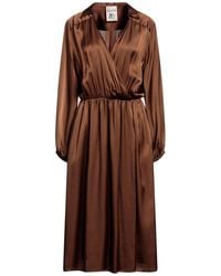 Semicouture - Midi Dress - Lyst
