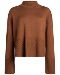 Dondup - Camel Turtleneck Wool - Lyst