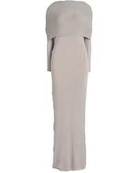 Alysi - Light Maxi Dress Viscose, Wool, Elastane - Lyst