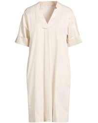 Peserico - Mini Dress Cotton, Elastane - Lyst