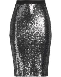 Caractere - Midi Skirt Polyester, Polyamide, Viscose, Elastane - Lyst