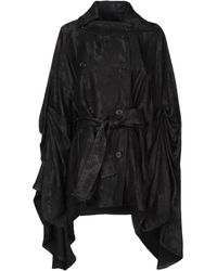 Ann Demeulemeester Capes & Ponchos - Black