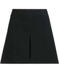 Celine - Mini Skirt Wool - Lyst