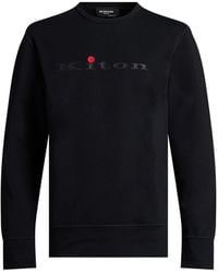Kiton - Sweatshirt Cotton, Elastane - Lyst
