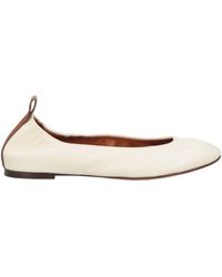 Lanvin - Ballet Flats Leather - Lyst