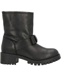 Frau - Ankle Boots Textile Fibers - Lyst