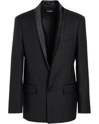 DSquared² - Blazer Virgin Wool, Silk - Lyst