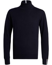 Alpha Studio - Midnight Turtleneck Geelong Wool - Lyst