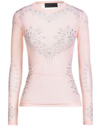 Alberta Ferretti - Top Polyamide, Elastane - Lyst