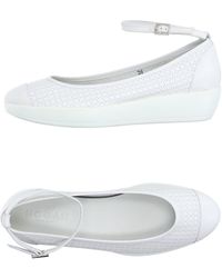 Hogan Court Shoes - White