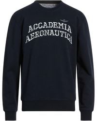Aeronautica Militare - Midnight Sweatshirt Cotton - Lyst